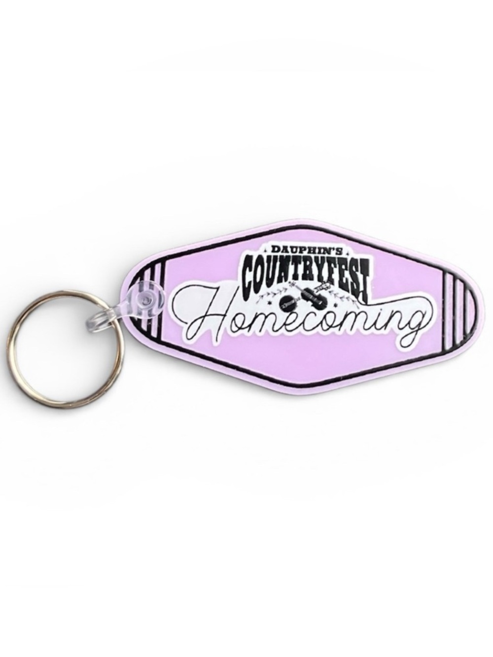 Hotel Style Dauphin's Countryfest Homecoming Keychain Country Music Festival